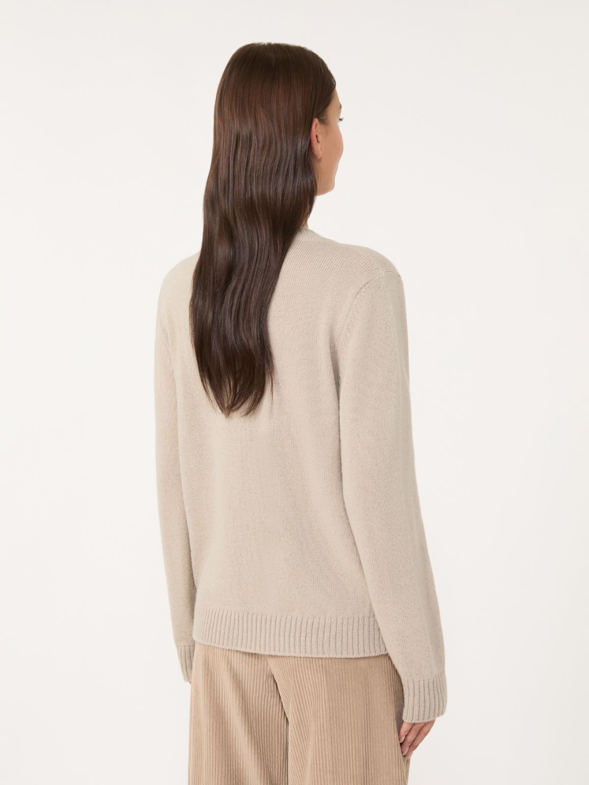 Alpaca and wool jumper - SAND - Max Mara - 3