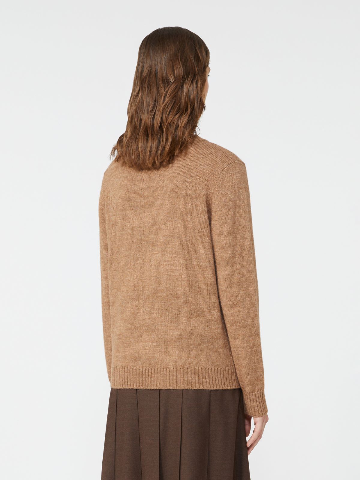 Alpaca and wool jumper - CAMEL - Max Mara - 3