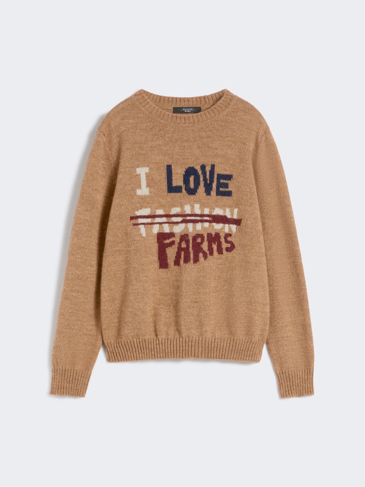 Alpaca and wool jumper - CAMEL - Max Mara - 10