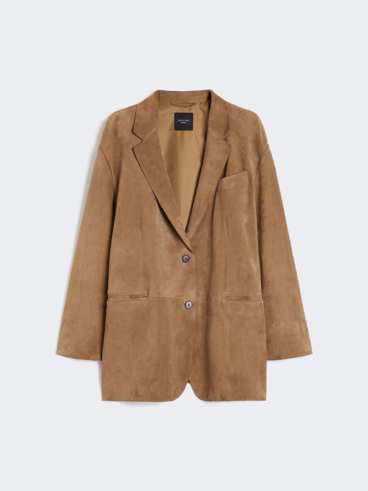 Oversized suede blazer - DESERT - Max Mara - 9