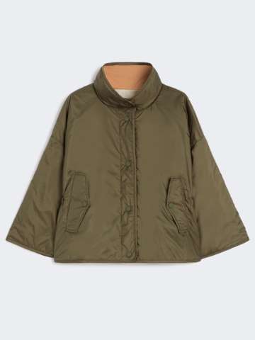 ダウンジャケット・コート Max Mara Camel polyester Leo reversible jacket Two looks, one refined style. This reversible Max Mara The