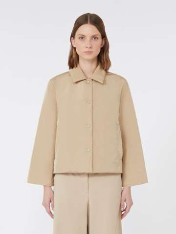 ジャケット Weekend Max Mara RONCO - Reversible jacket in drip-proof can Reversible water-repellent canvas jacket, powder | Weekend