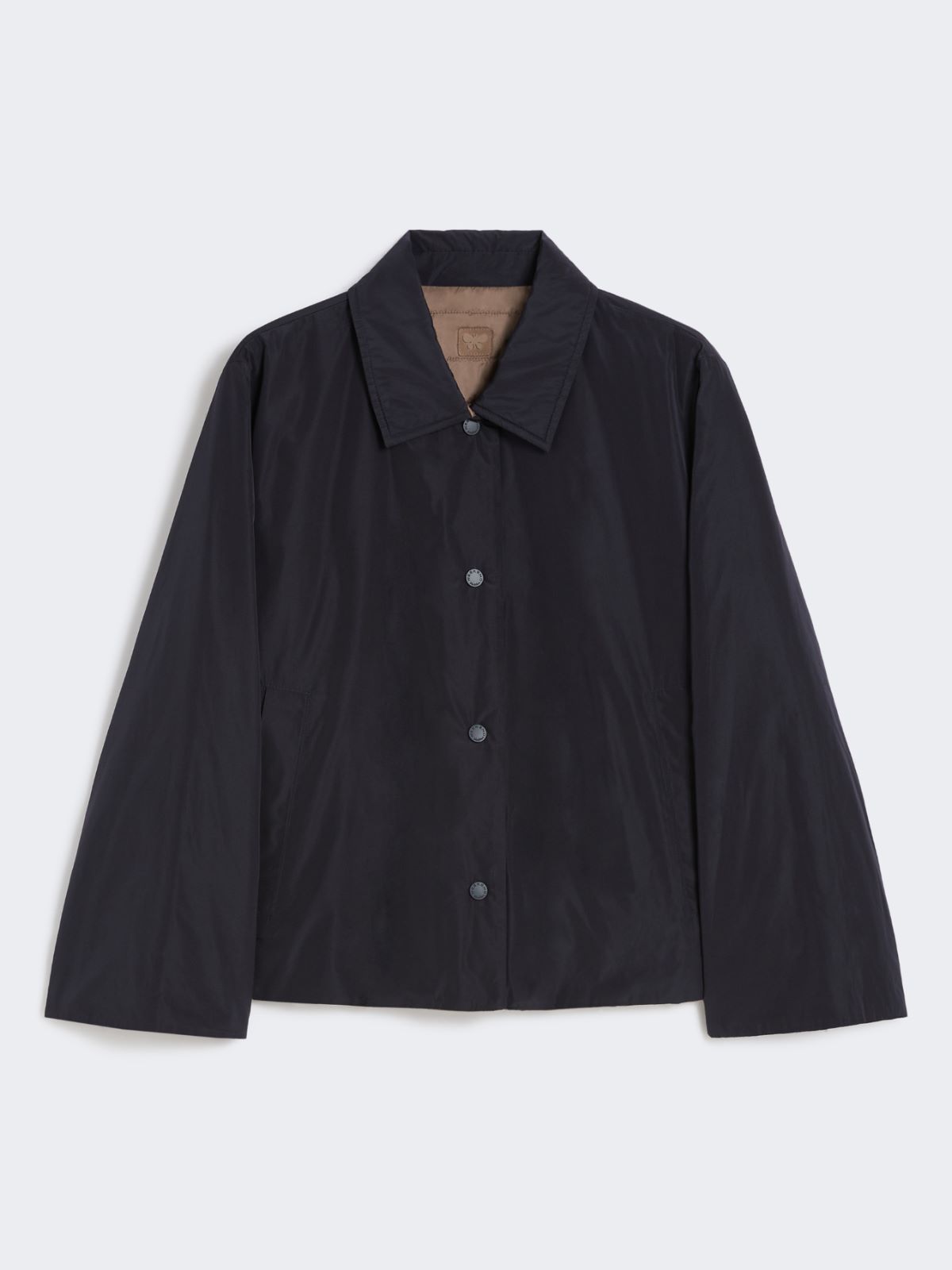 Reversible taffeta jacket - NAVY - Max Mara - 10