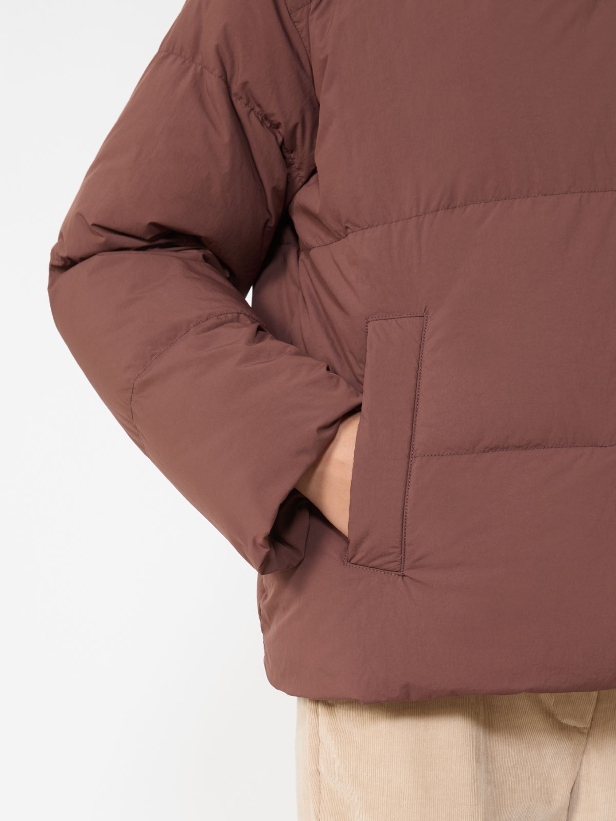 카이저 발수 패딩 - WINE-COLOURED - Max Mara - 6