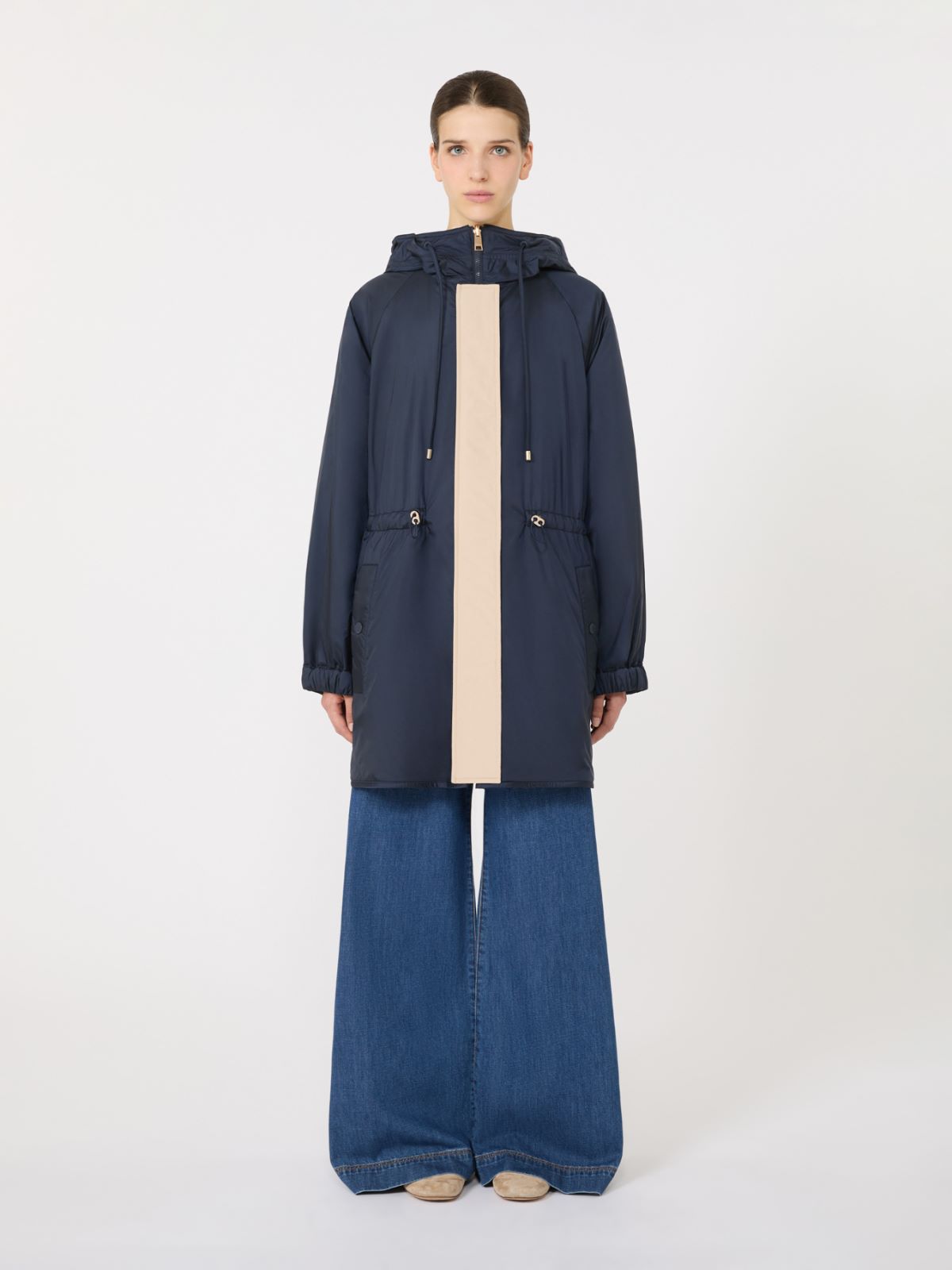 알카모 발수 리버시블 파카 - NAVY - Max Mara - 2