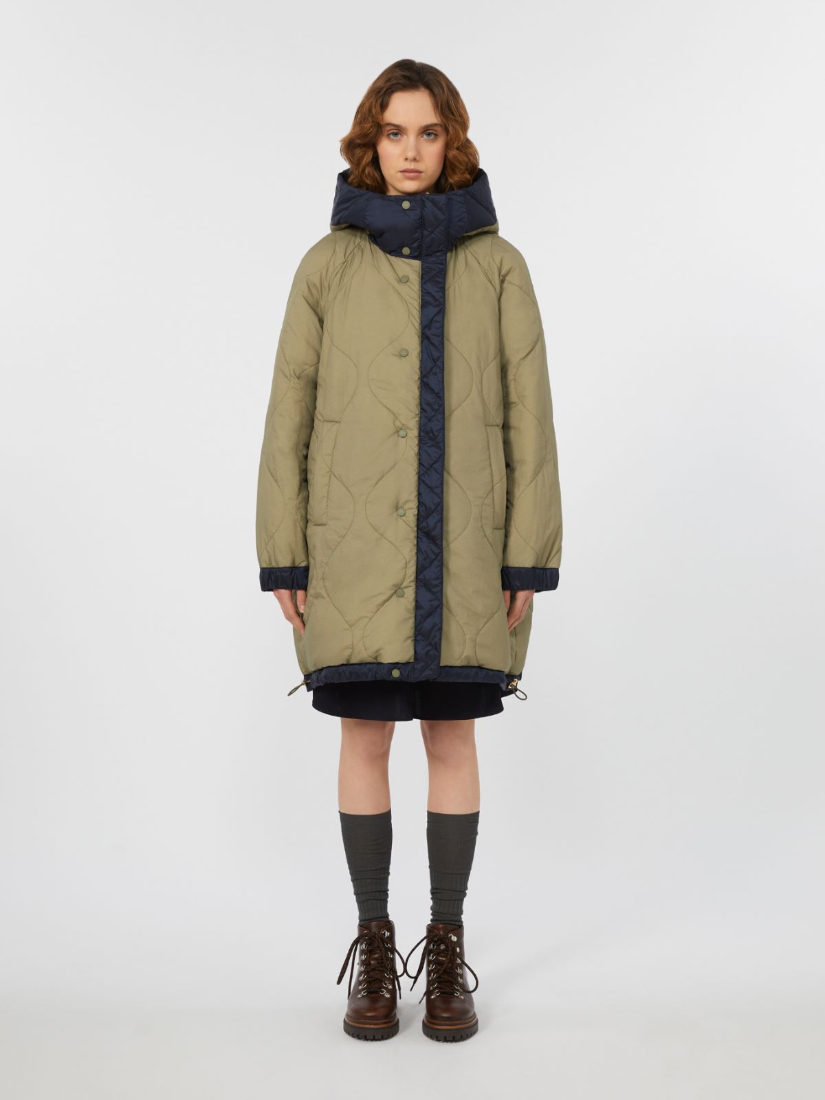 안포라 발수 리버시블 패딩 - NAVY - Max Mara - 5