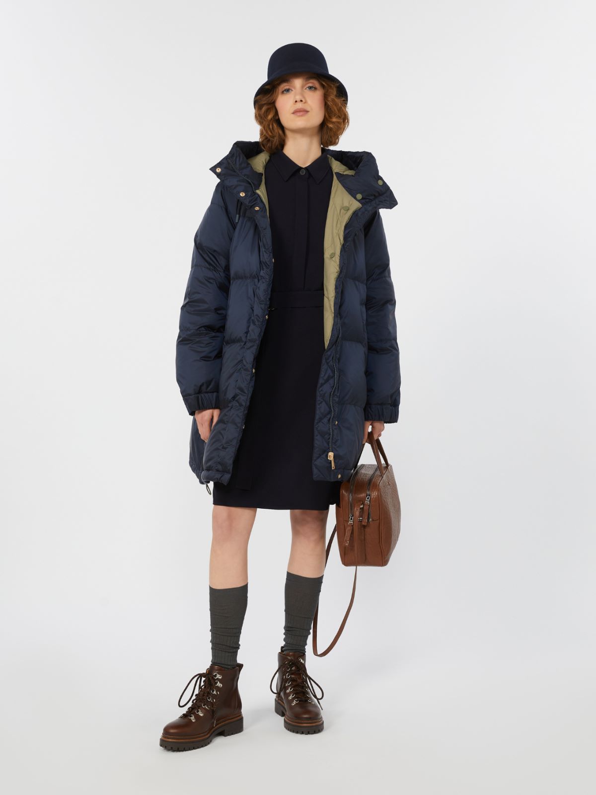안포라 발수 리버시블 패딩 - NAVY - Max Mara - 10