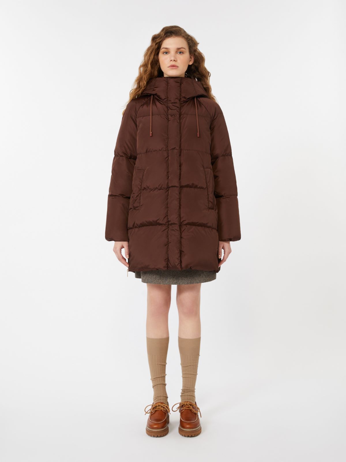 뉴벰보 발수 패딩 - WINE-COLOURED - Max Mara - 4