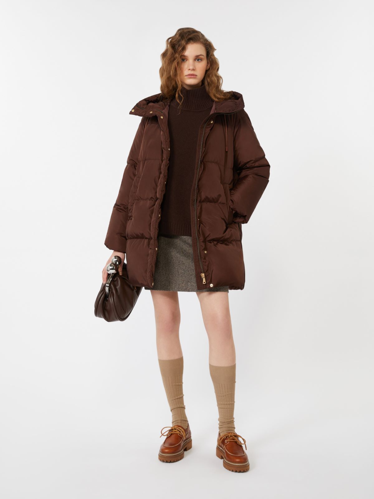 뉴벰보 발수 패딩 - WINE-COLOURED - Max Mara - 4