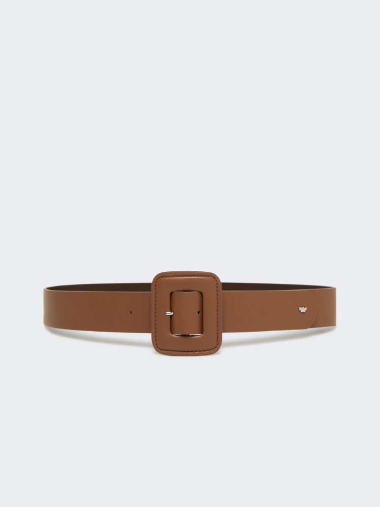 Nappa sheepskin belt - TOBACCO - Max Mara