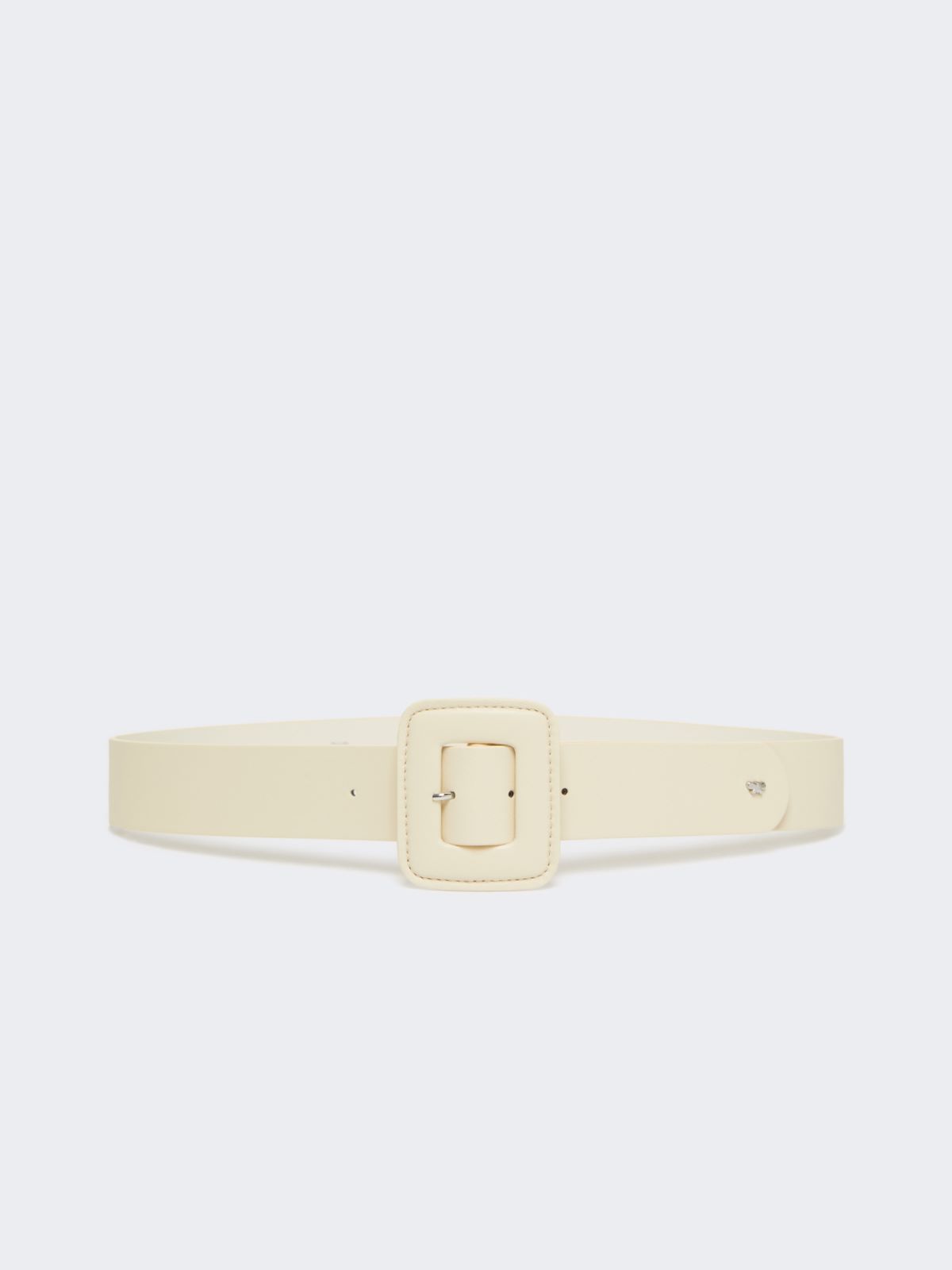 Nappa sheepskin belt - IVORY - Max Mara - 8