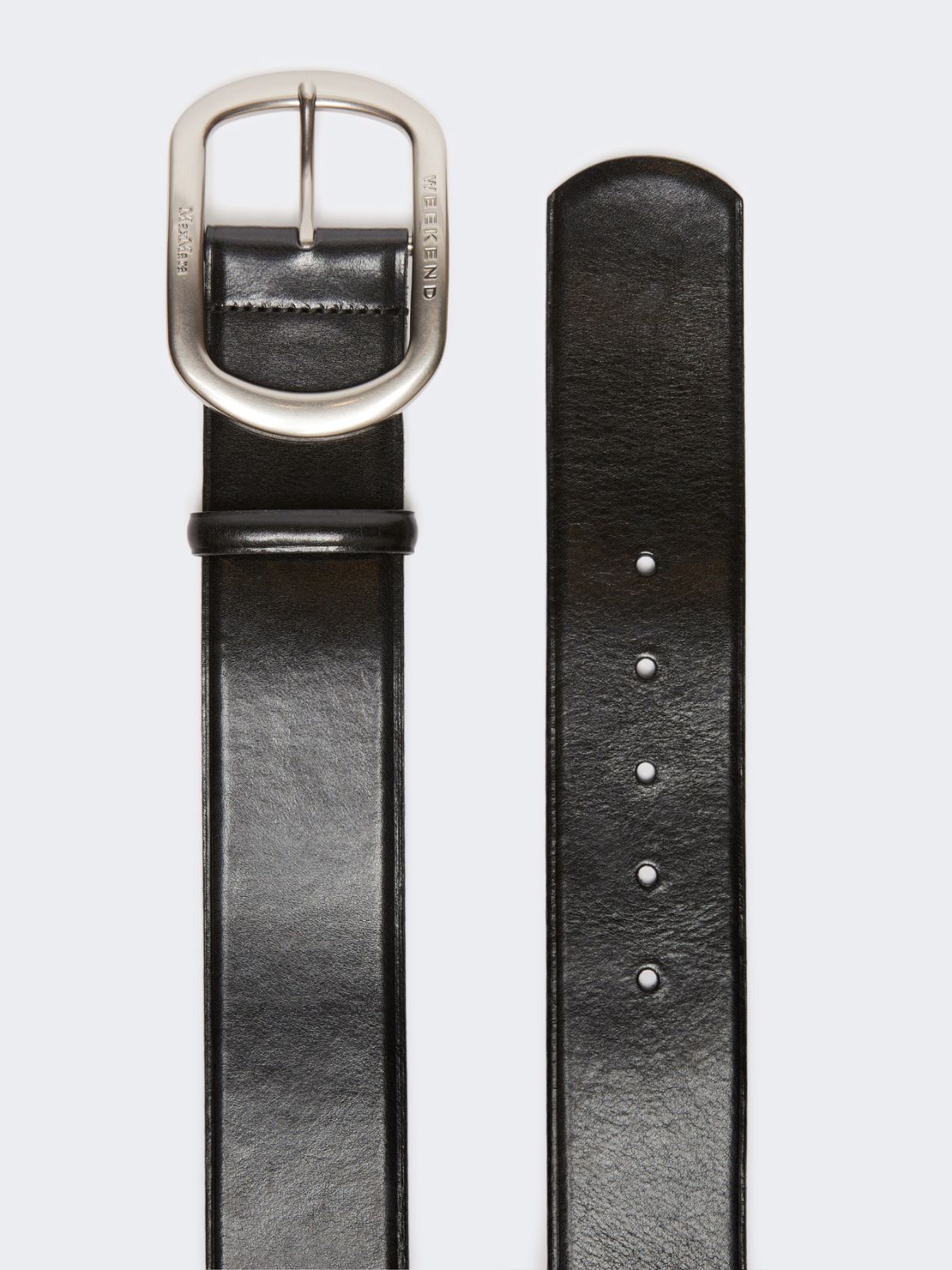 Leather belt - BLACK - Max Mara - 2