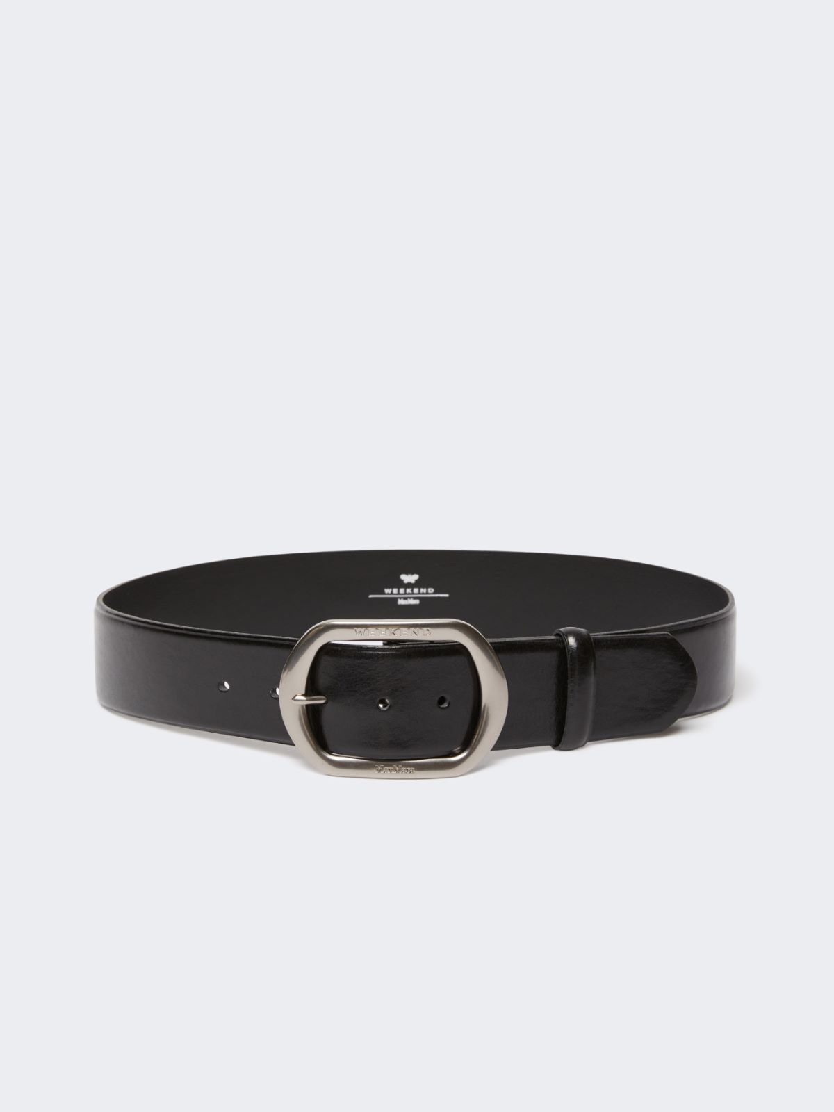Leather belt - BLACK - Max Mara