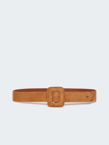 Leather and cloth belt | Max Mara