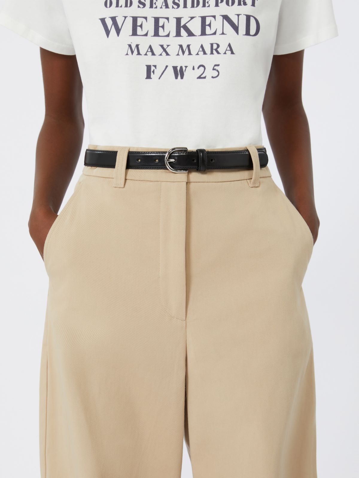 Leather belt - BLACK - Max Mara - 8