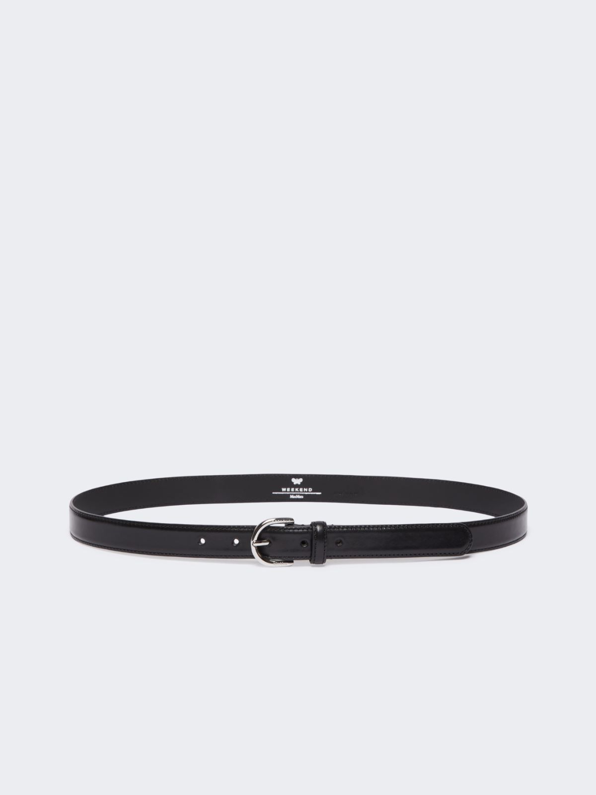 Leather belt - BLACK - Max Mara - 8