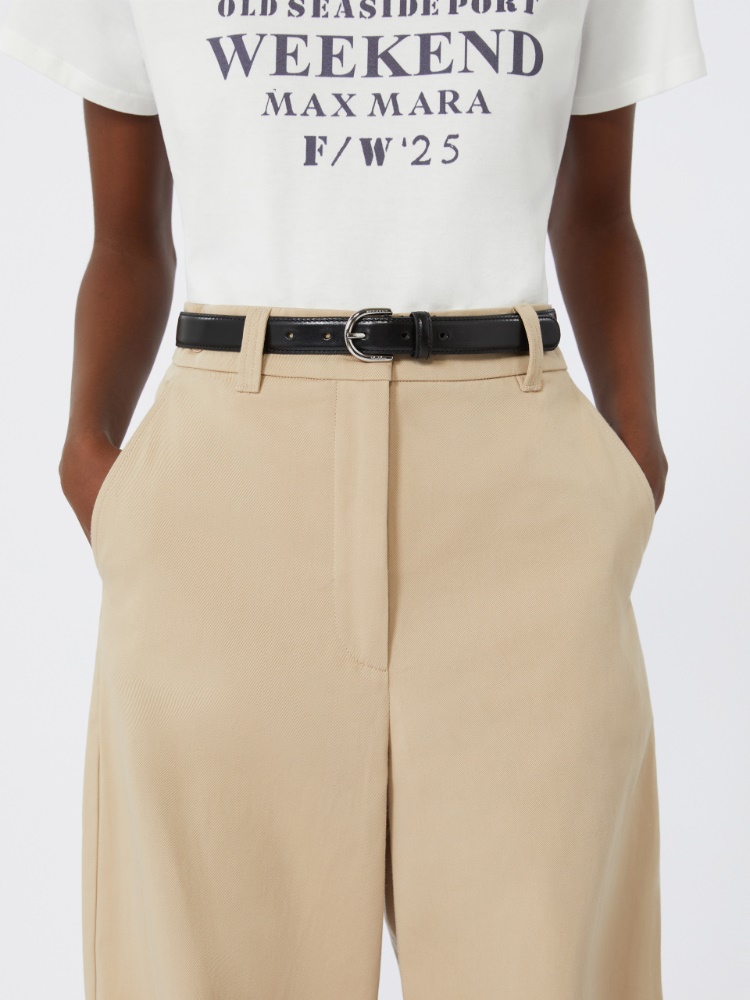 Leather belt - BLACK - Max Mara