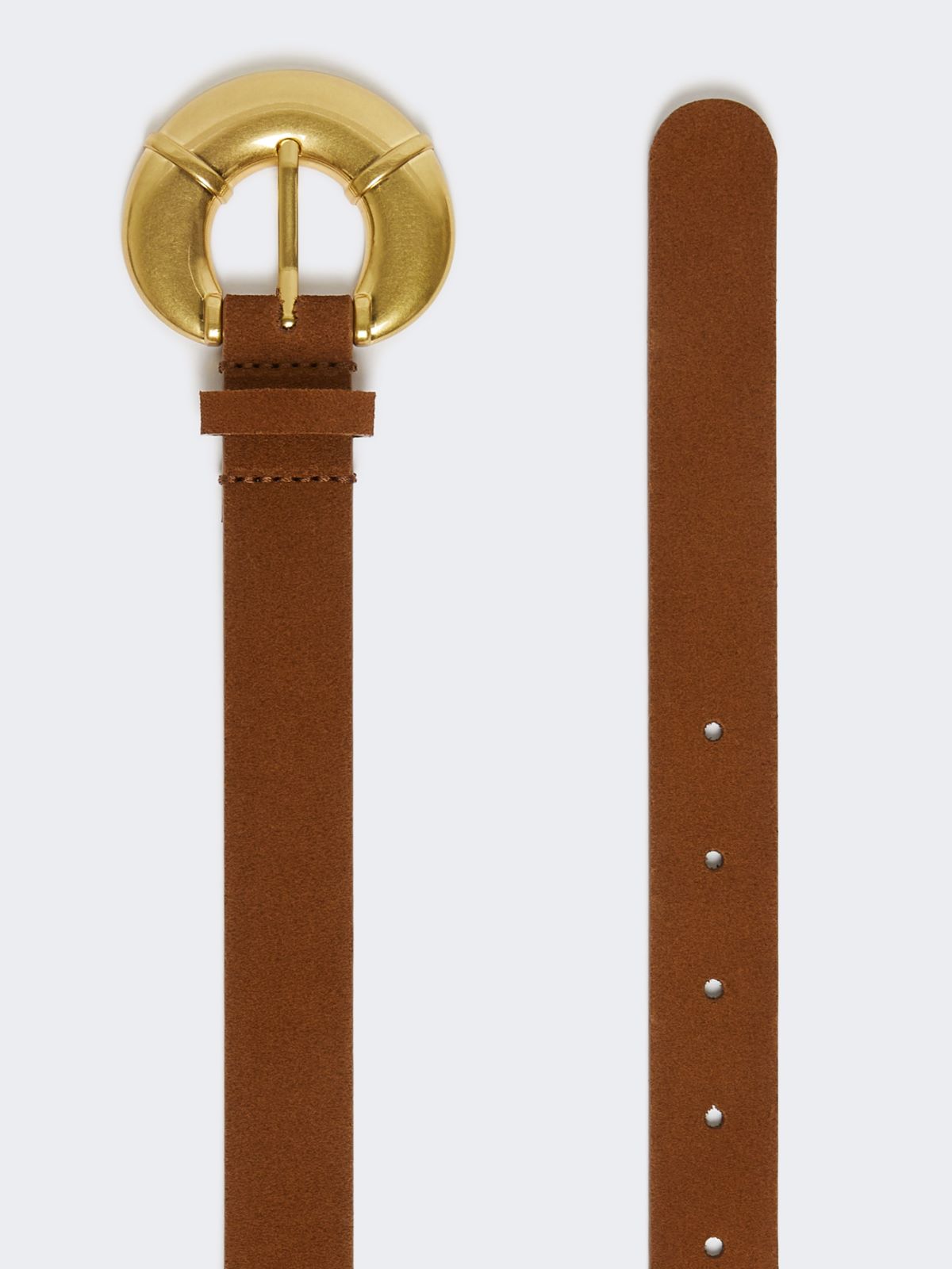 Calfskin belt - TOBACCO - Max Mara - 2