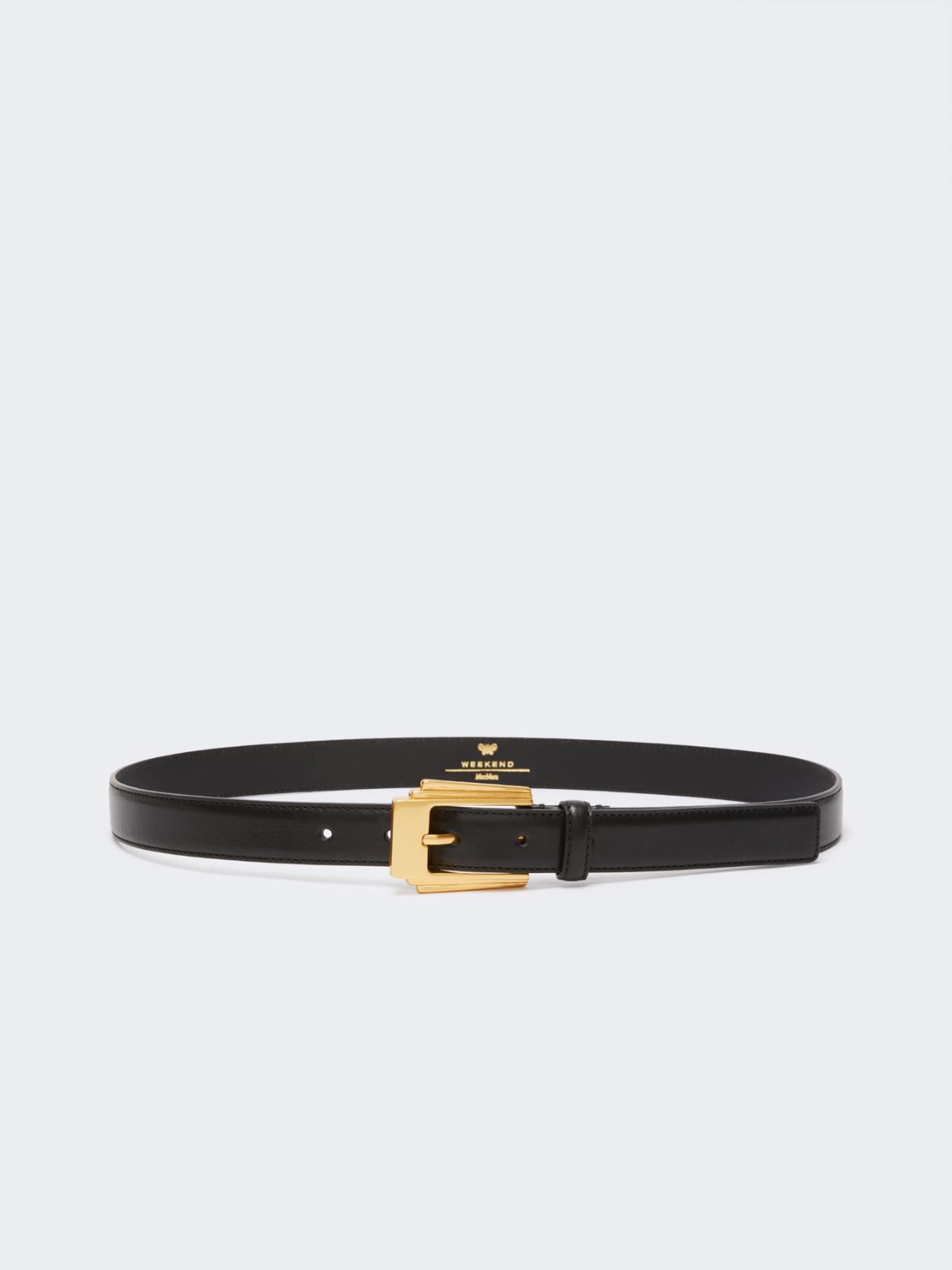 Leather belt - BLACK - Max Mara - 8