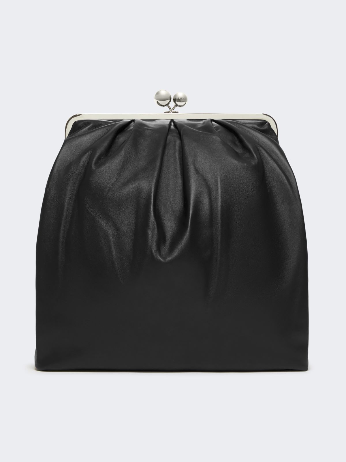 Nappa leather backpack - BLACK - Max Mara - 12