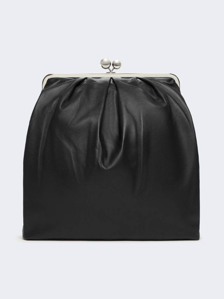 [ミラノ] ナッパレザー パスティチーノ バッグ - BLACK - Max Mara