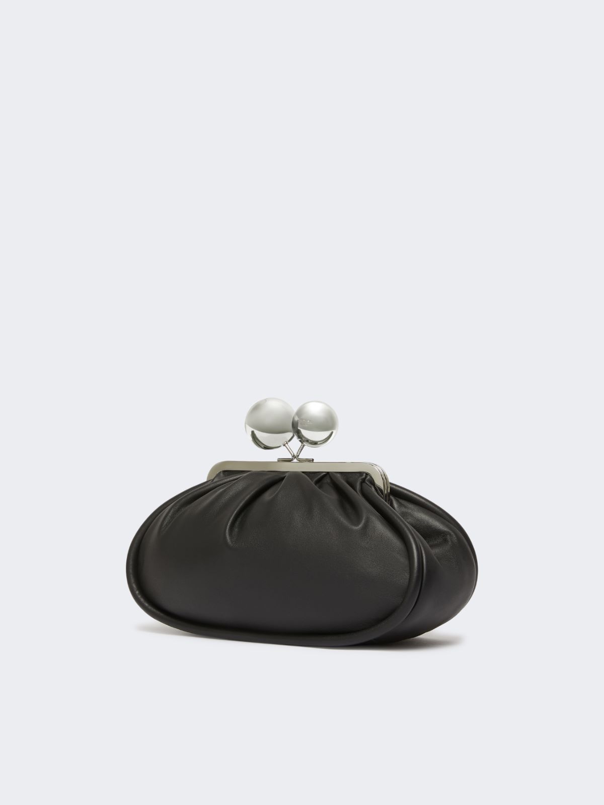 Medium Pasticcino Bag in glossy nappa leather - BLACK - Max Mara - 2