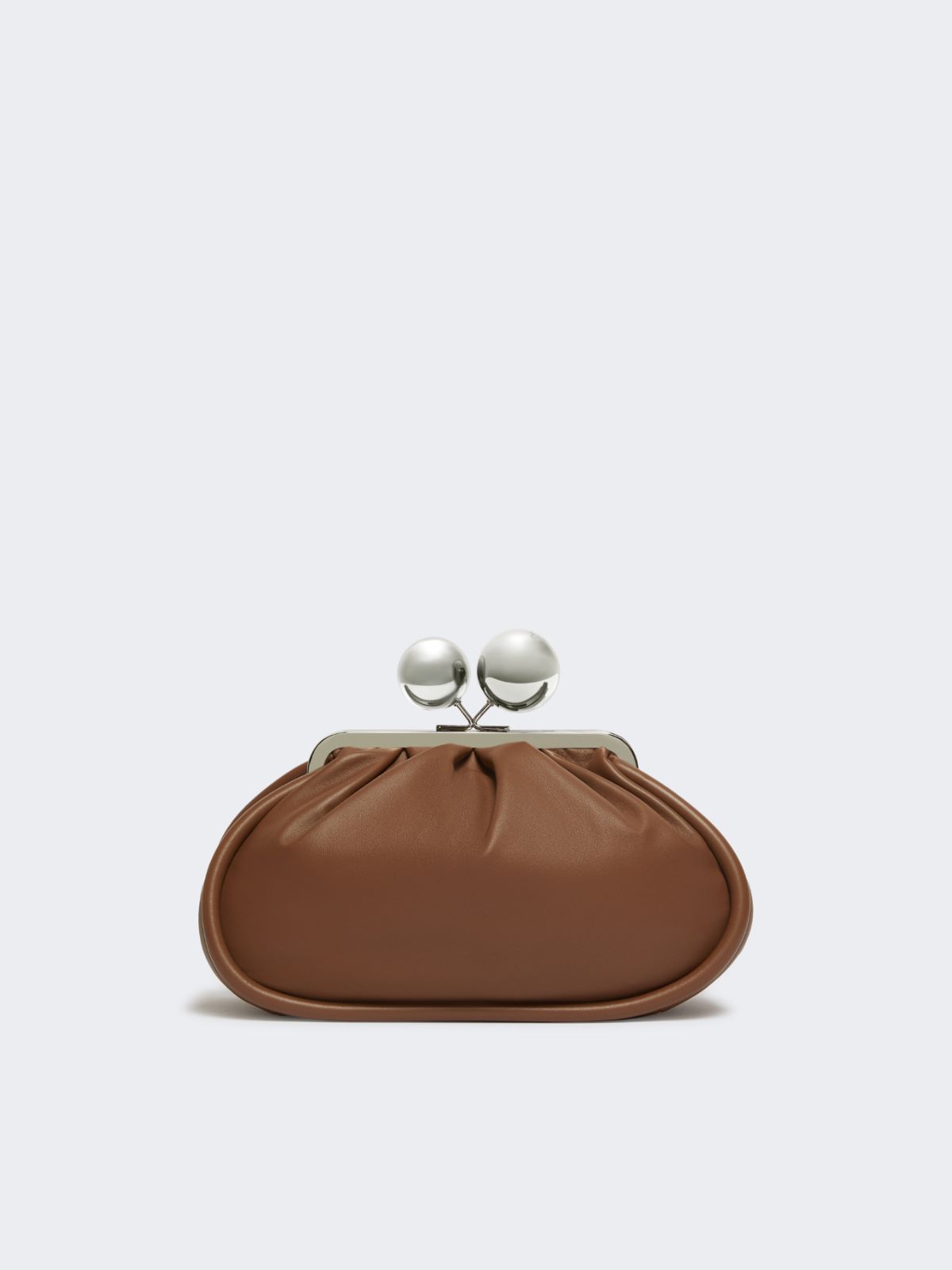 Medium Pasticcino Bag in glossy nappa leather - TOBACCO - Max Mara - 3