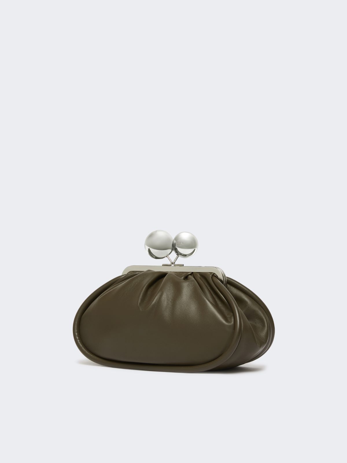 Medium Pasticcino Bag in glossy nappa leather - KAKI - Max Mara - 2