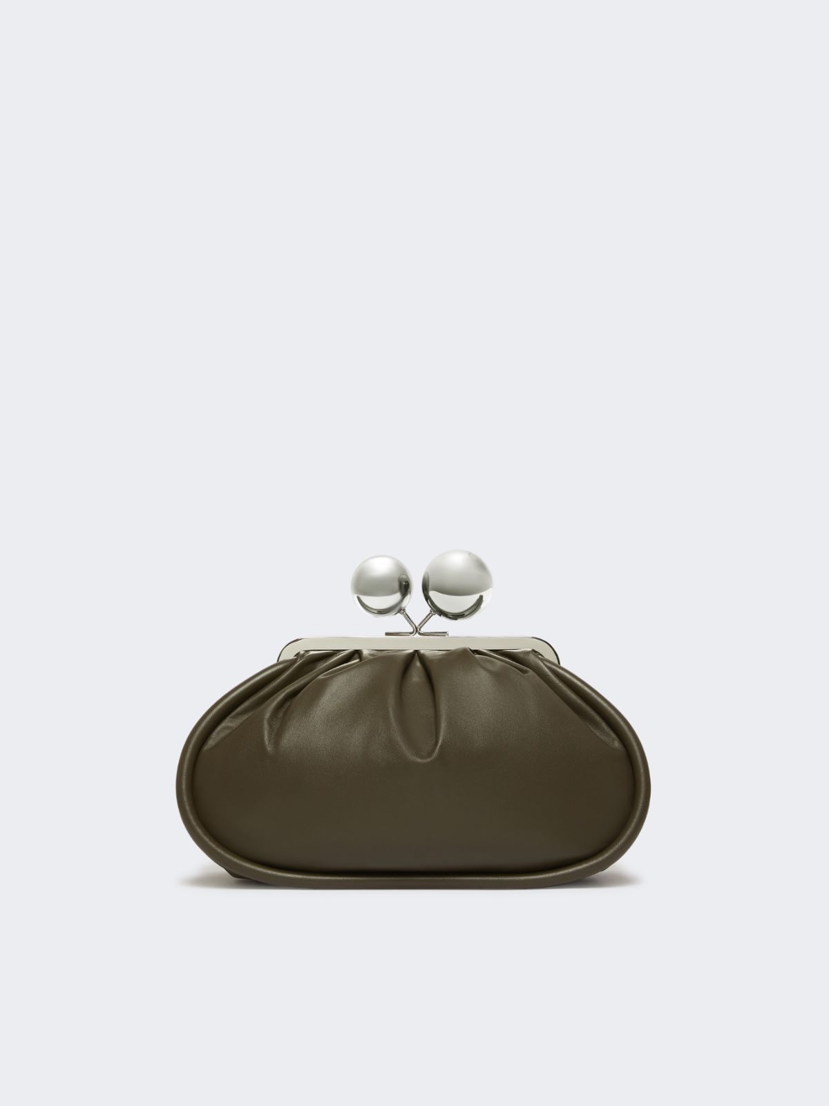 Medium Pasticcino Bag in glossy nappa leather - KAKI - Max Mara - 3