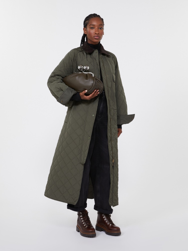 Średniej wielkości torebka Pasticcino Bag z lakierowanej skóry nappa - KHAKI - Max Mara - 2