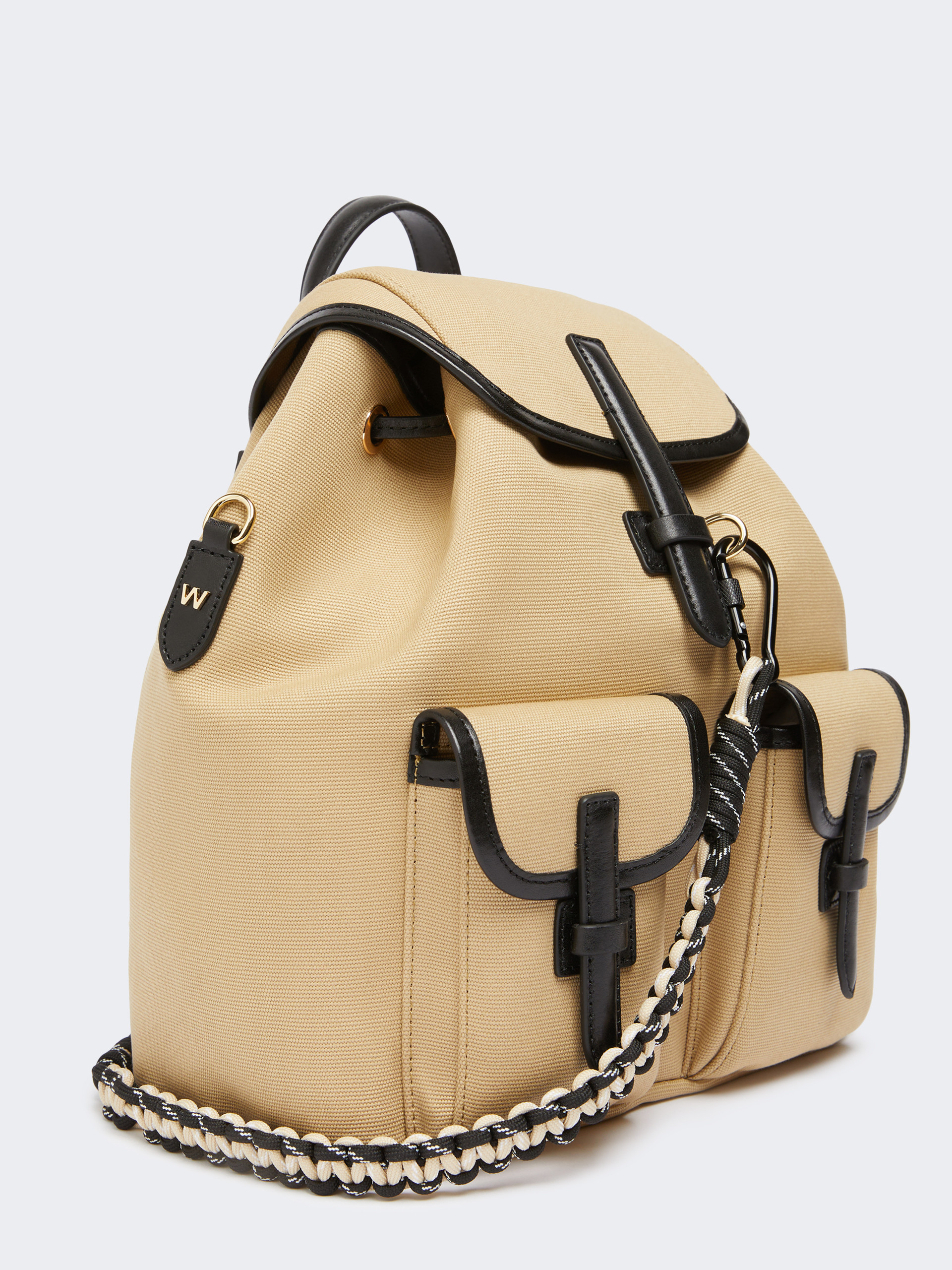 포폴리 코튼 백팩 - BEIGE - Max Mara - 3