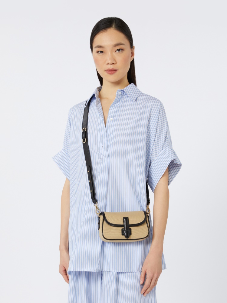 【MAX MARA】コットン キャンバス スモール クロス ボディバッグ ヴィック] コットン キャンバス スモール クロス ボディ バッグ