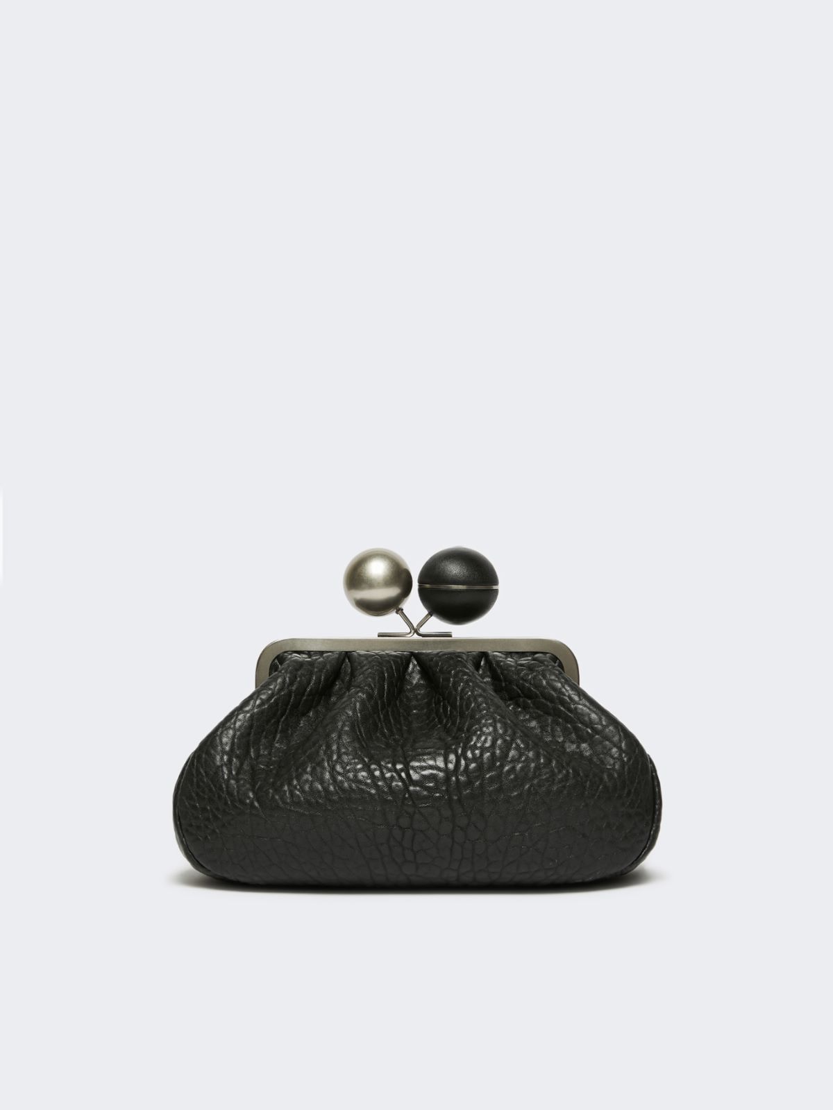 Medium nappa leather Pasticcino Bag - BLACK - Max Mara - 3