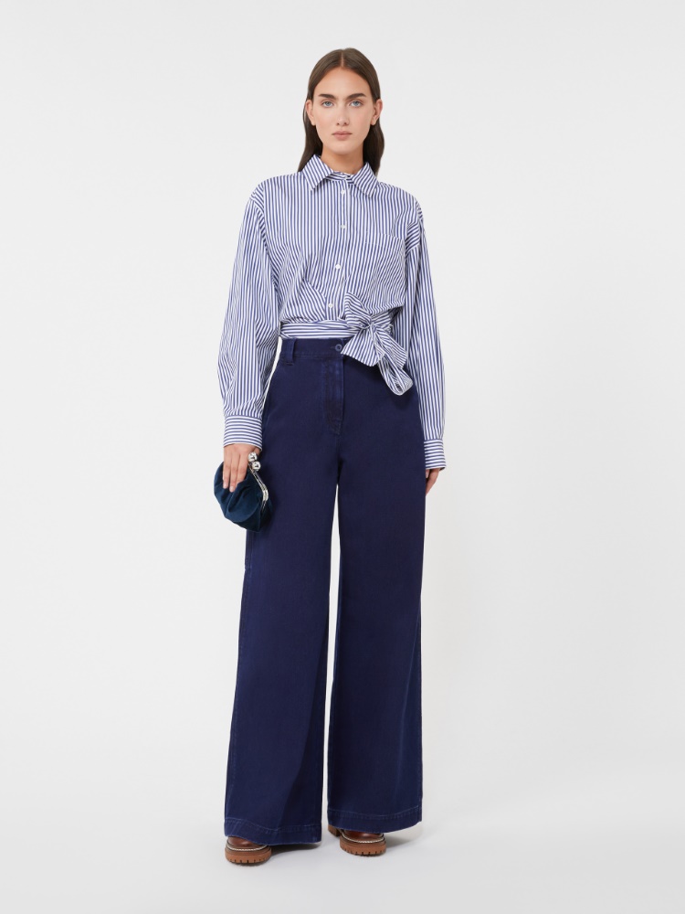 Small cotton velvet Pasticcino Bag - ULTRAMARINE - Max Mara