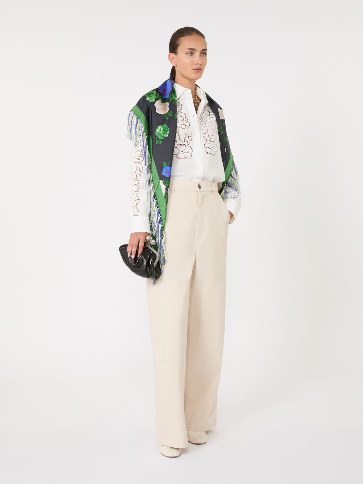 Small smooth leather Pasticcino Bag - BLACK - Max Mara - 12