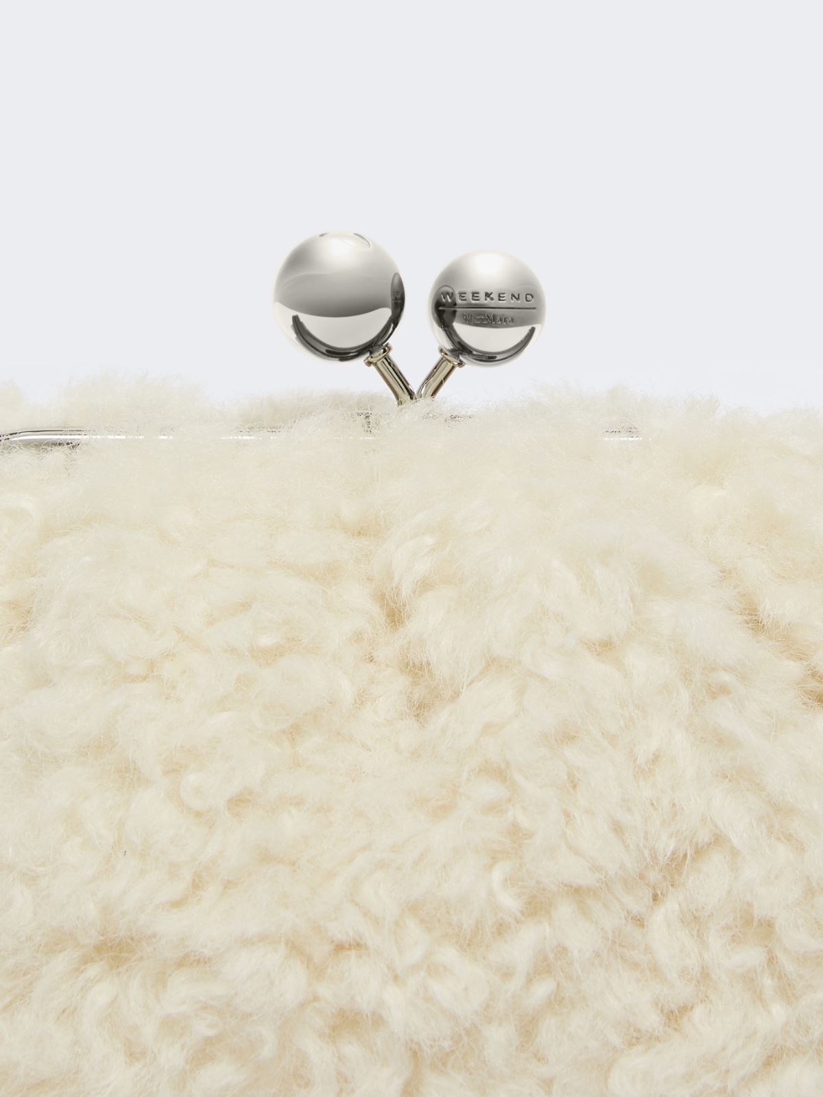 Small Pasticcino Bag with a soft texture - IVORY - Max Mara - 5