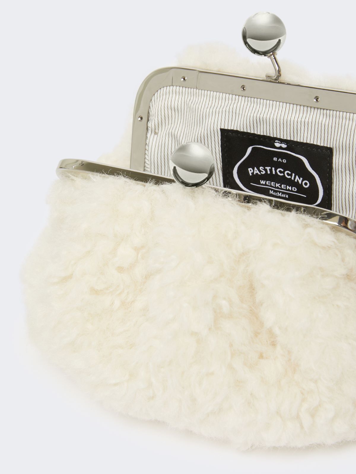 Small Pasticcino Bag with a soft texture - IVORY - Max Mara - 6