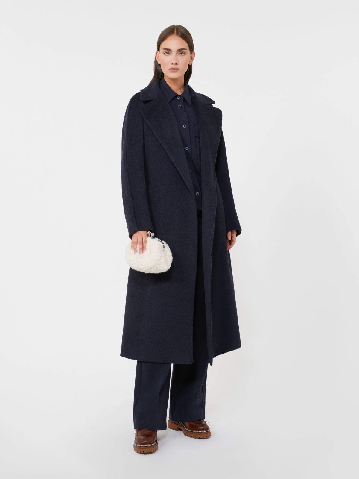 Small Pasticcino Bag with a soft texture - IVORY - Max Mara