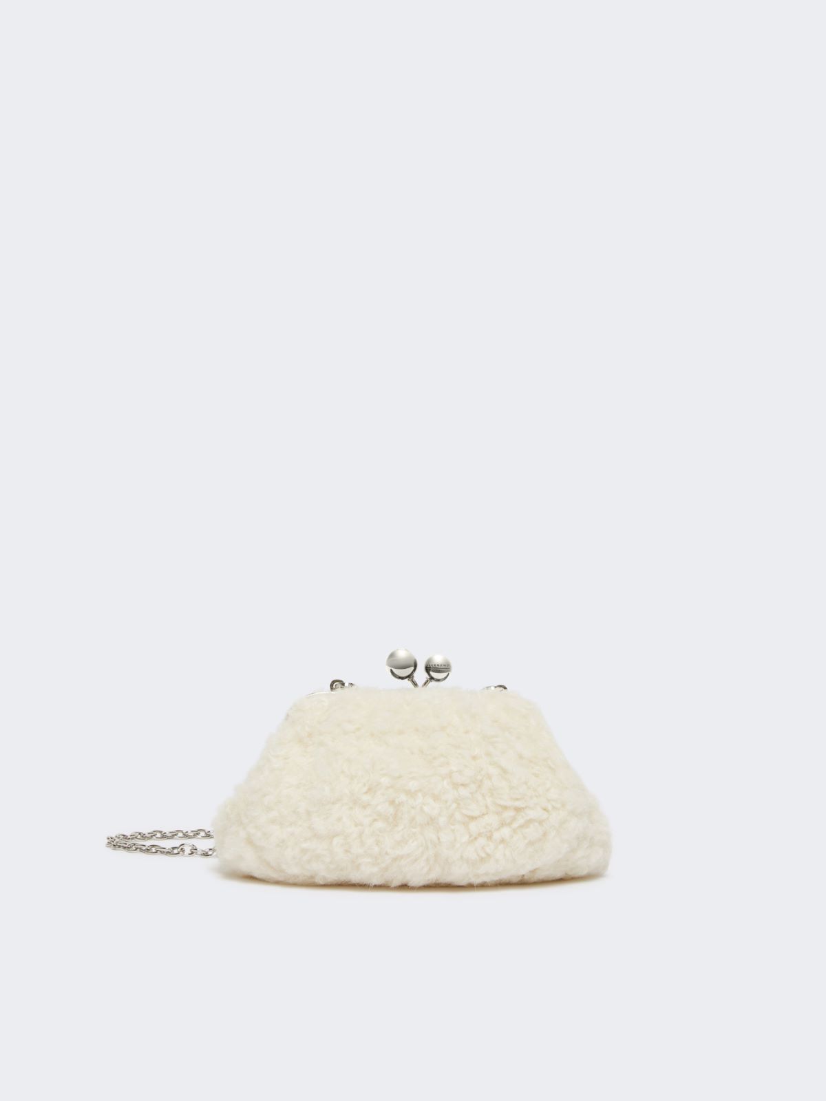 Small Pasticcino Bag with a soft texture - IVORY - Max Mara