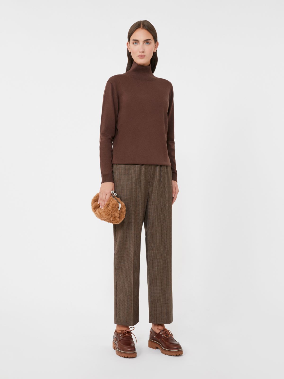 Small Pasticcino Bag with a soft texture - ANTIQUE ROSE - Max Mara - 12