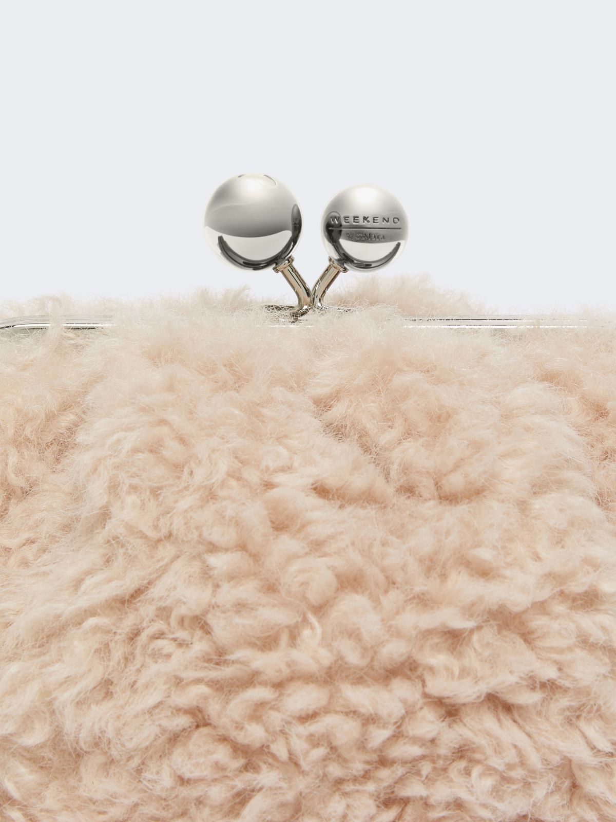 Small Pasticcino Bag with a soft texture - PINK - Max Mara - 5