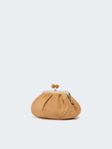 【Max Mara】CLASPS EXTRA-SMALL LEATHER CLUTCH BAG Leather clutch bags | Max Mara