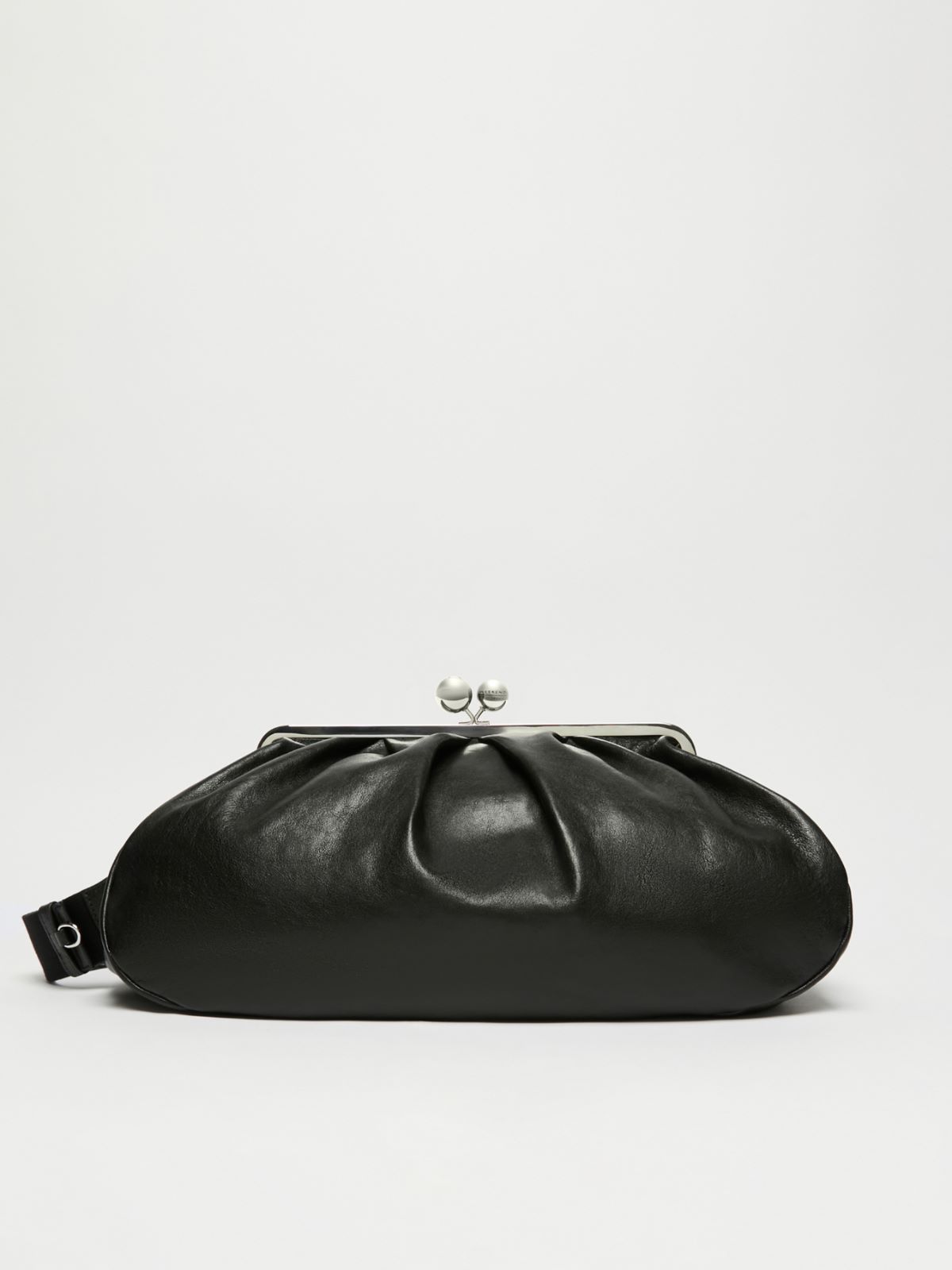 Large leather Pasticcino Bag - BLACK - Max Mara - 11