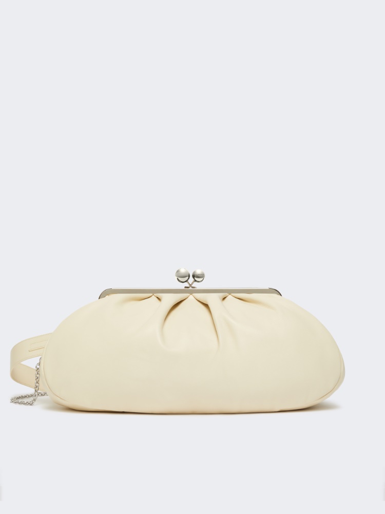 Large sheepskin Pasticcino Bag - IVORY - Max Mara