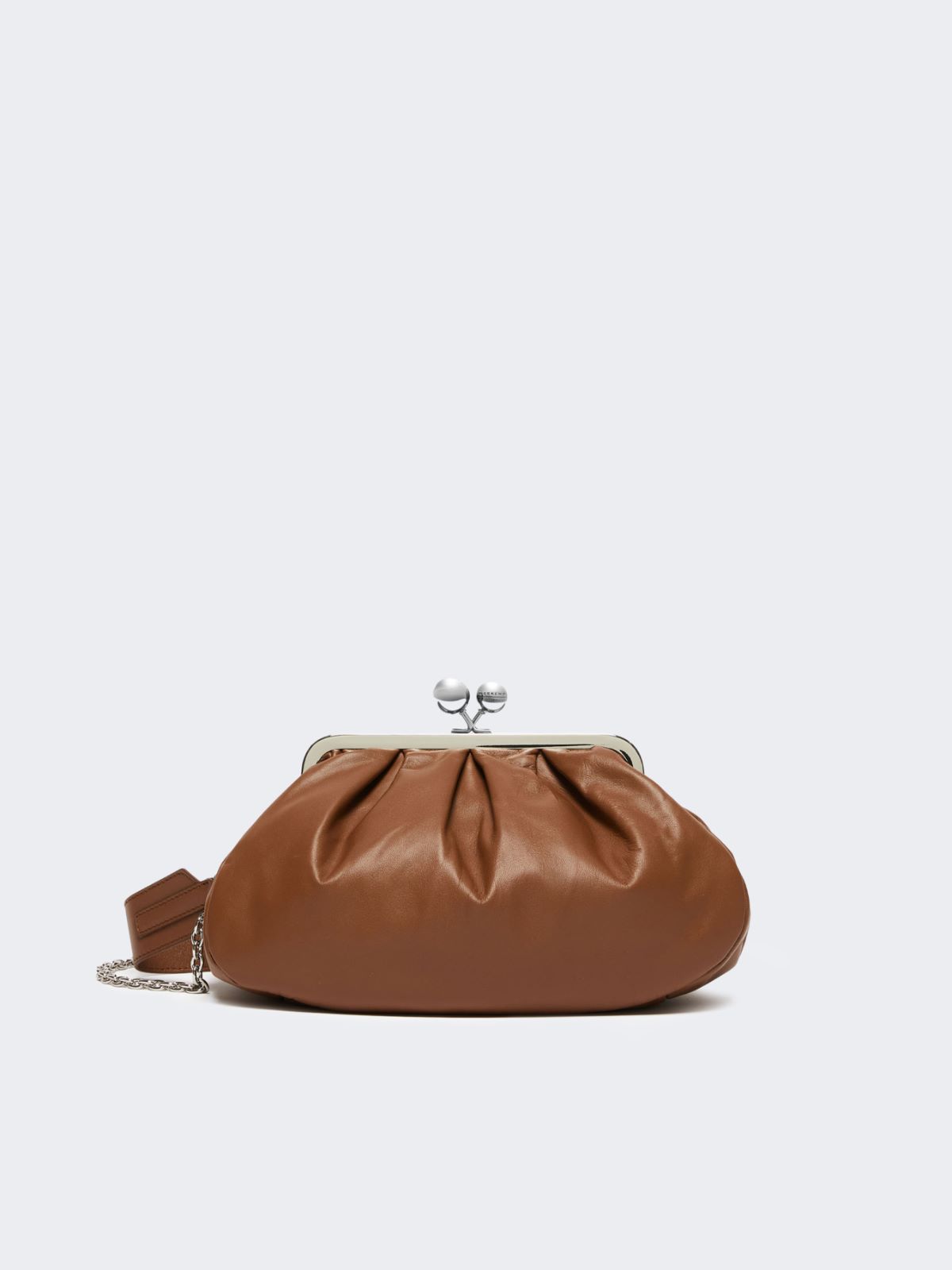 Medium sheepskin Pasticcino Bag - TOBACCO - Max Mara - 8