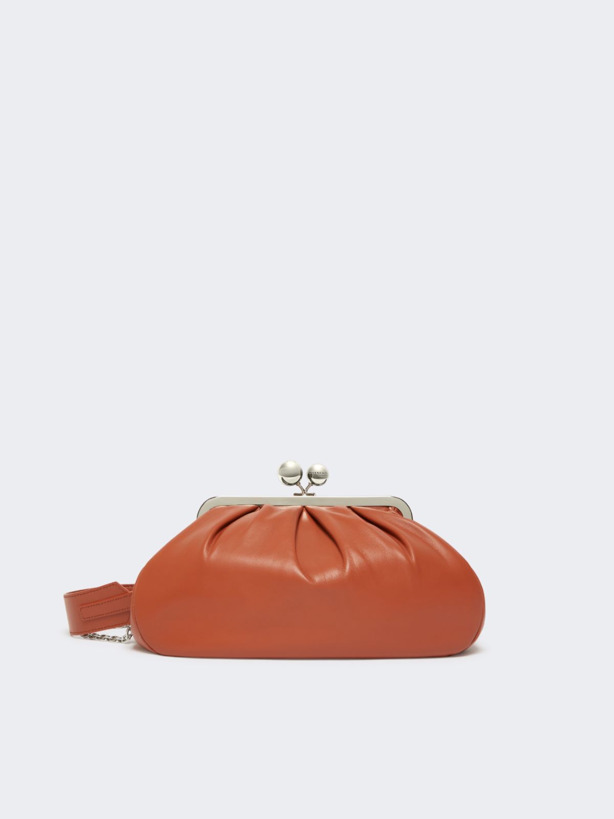 Medium sheepskin Pasticcino Bag - RUST - Max Mara - 12