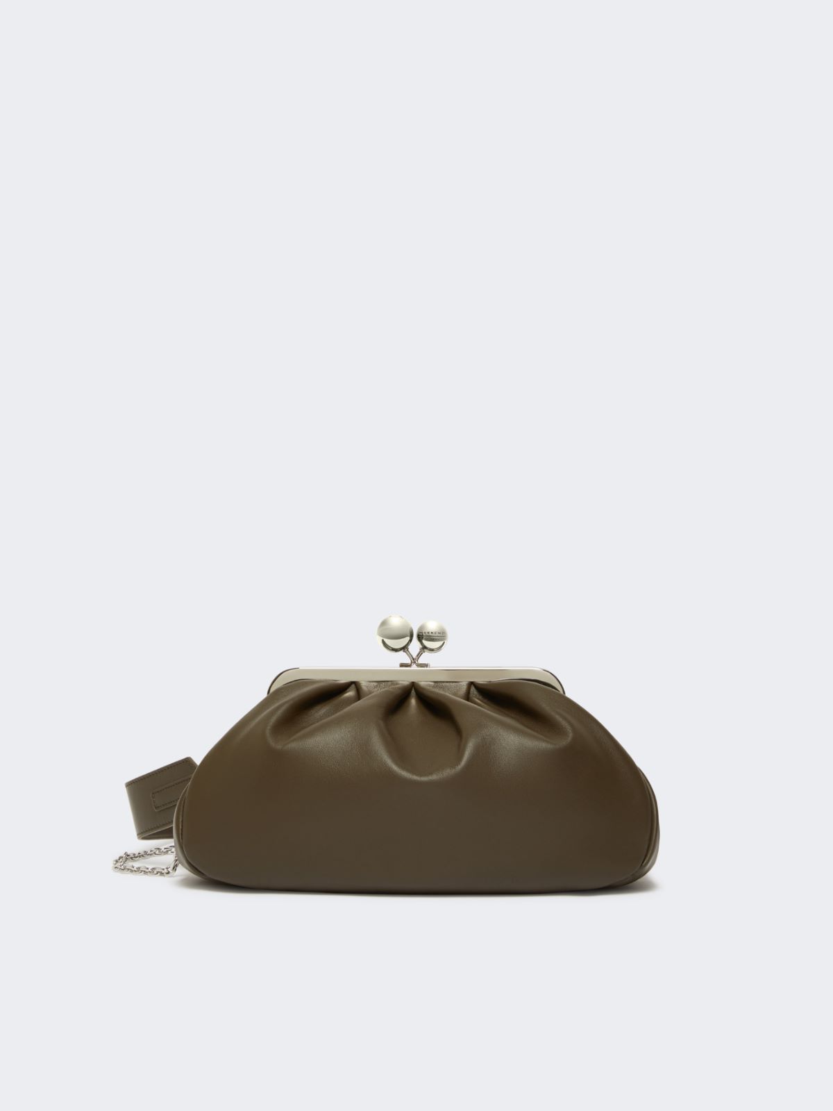 Medium sheepskin Pasticcino Bag - KAKI - Max Mara - 9