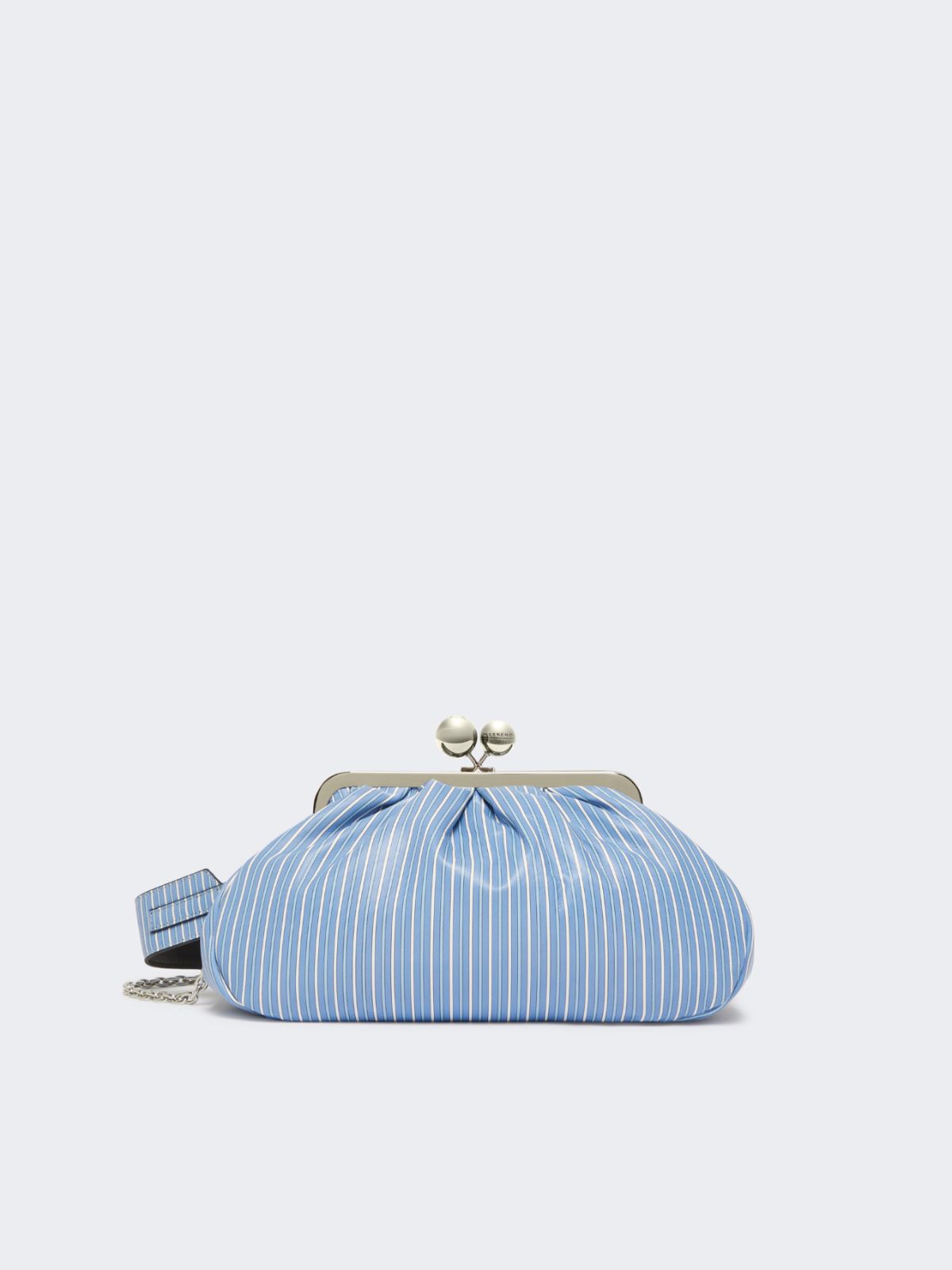 Medium printed Nappa leather Pasticcino Bag - LIGHT BLUE - Max Mara - 12