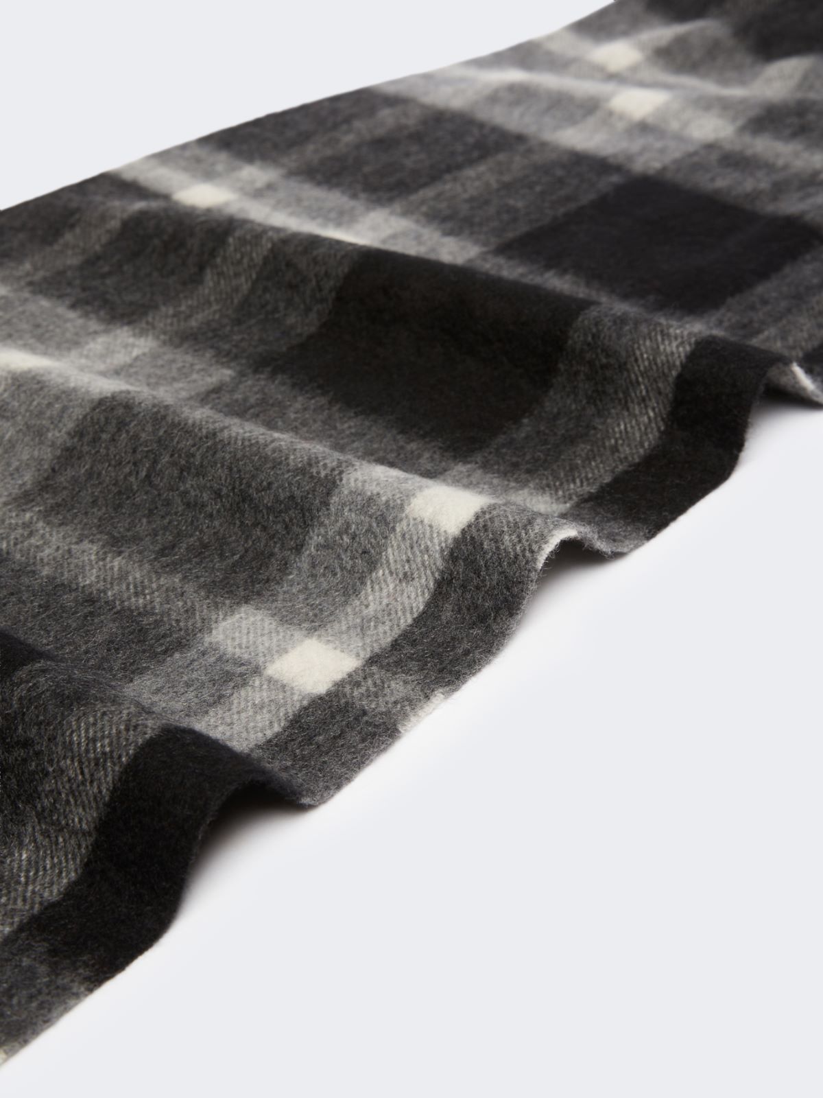 Jacquard cashmere scarf - BLACK - Max Mara - 3