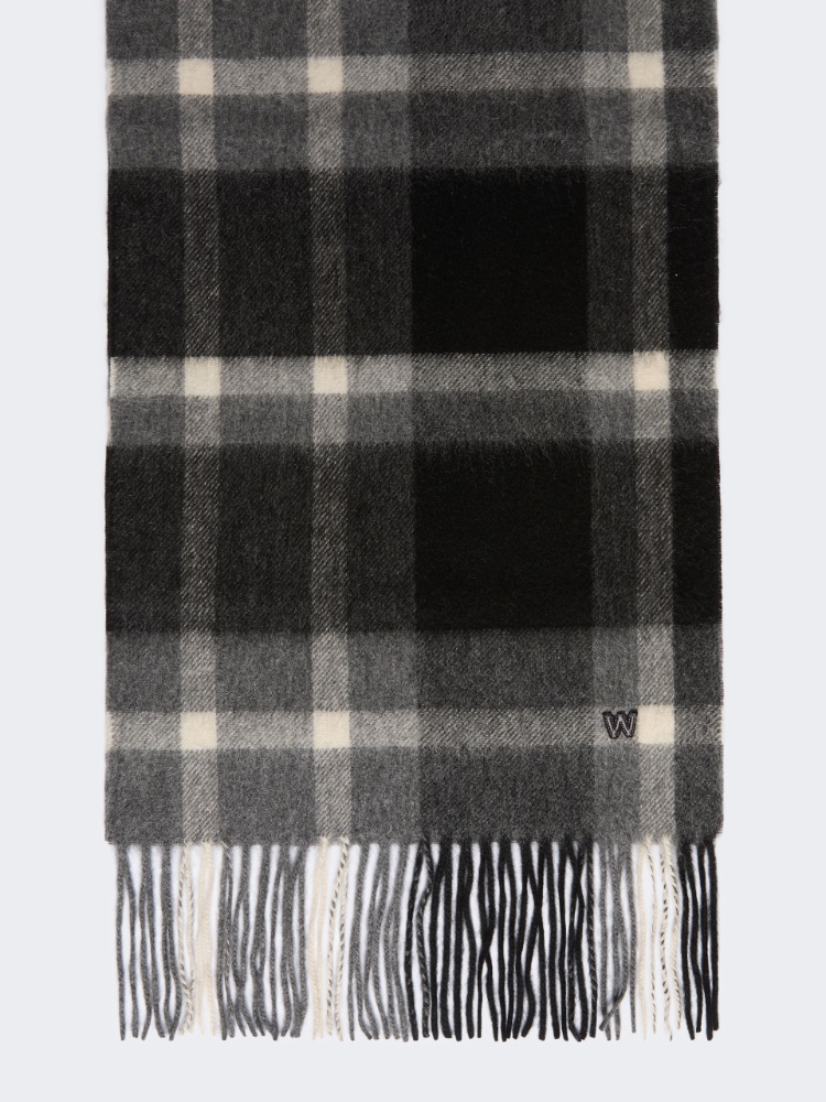 Bufanda de cachemira jacquard - NEGRO - Max Mara